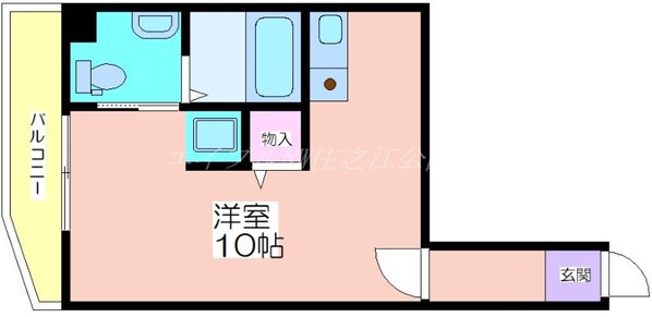 アバンサール遠里小野の物件間取画像